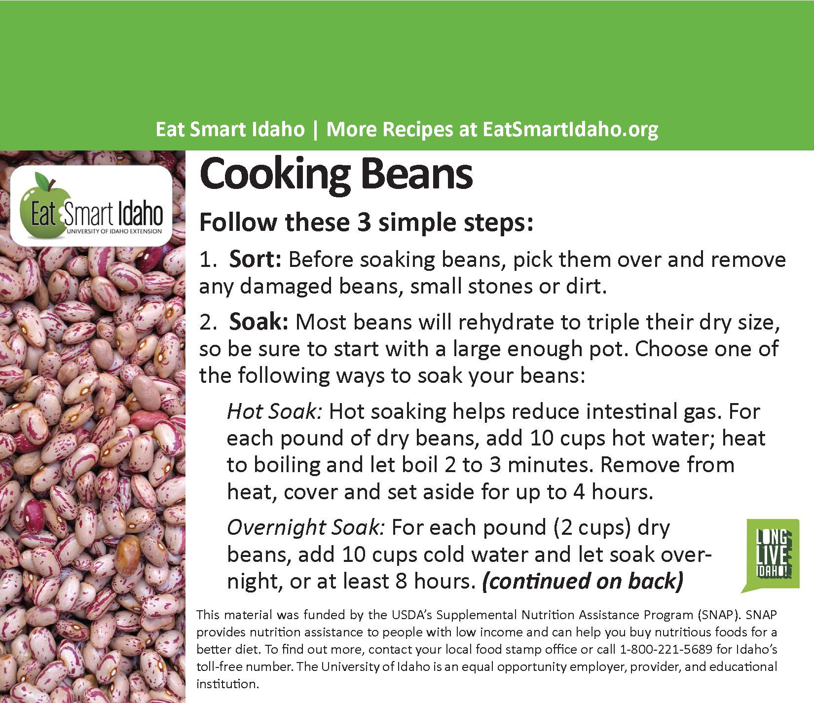 Cooking Beans_Page_1 – IN THE KITCHEN